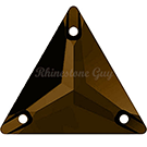 RG Premium Triangle Sew On - Dark Chocolate